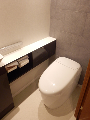 洗練された上質なトイレ空間に 洗練された上質なトイレ空間に